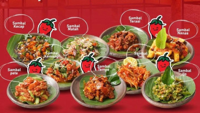 Pecinta Pedas Wajib Tahu, Berikut Hidangan Aneka Sambal untuk Menggoyang Lidah