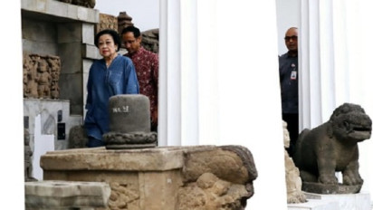 Megawati Minta BRIN Dilibatkan Proses Konservasi Koleksi Museum Nasional yang Terbakar