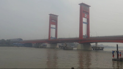 Kualitas Udara Palembang Membaik Setelah Hujan Mengusir Kabut Asap