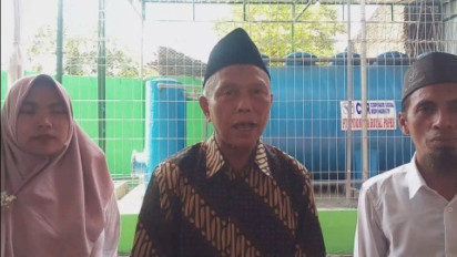 Limbah Domestik Pondok Pesantren Jadi Pupuk Cair, Meski Jernih Tetap Najis
