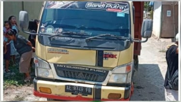 Pelajar Pengendara Sepeda Motor Bertabrakan dengan Truk di Loceret Nganjuk, Ini Penyebabnya