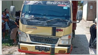 Pelajar Pengendara Sepeda Motor Bertabrakan dengan Truk di Loceret Nganjuk, Ini Penyebabnya