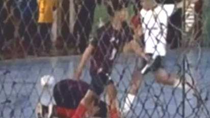 Viral  di Tiktok Atlit Futsal Kota Malang Tendang Kepala Lawan, Ini Faktanya