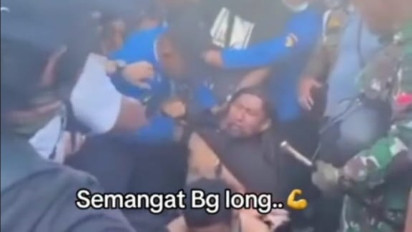 Siapa Sosok Bang Long? Tokoh Perlawanan Relokasi Rempang Ogah Buka Baju saat Ditangkap Polisi