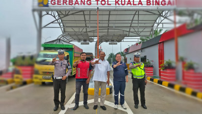 Plt Bupati Langkat Meresmikan Gerbang Tol Kwala Bingai - Langsa, Dorong Pertumbuhan Ekonomi dan Kemudahan Akses ke Kota Stabat