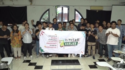 Civitas Ganjar Sumut Membuka Ruang Diskusi Edukasi Mahasiswa Menyongsong Pemilu 2024