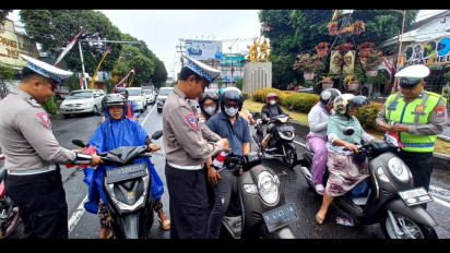 Dua Minggu Operasi Zebra, Polisi di Banyuwangi Jaring 1.329 Pelanggaran, Terbanyak Tak Pakai Helm