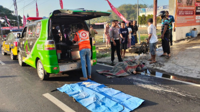 Disenggol Tronton, Pengendara Motor di Banyuwangi Tewas