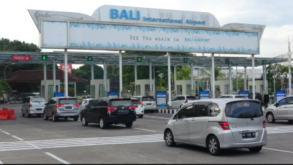 Padat di Akhir Pekan, Bandara Ngurah Rai Lakukan Rekayasa Lalu Lintas 