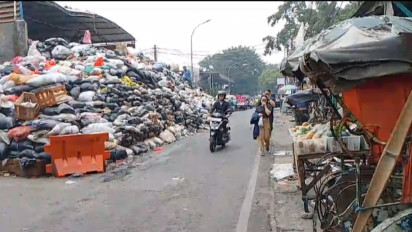 Bandung Masih Darurat Sampah, Tumpukan Sampah Masih Menggunung di Tiap TPS 