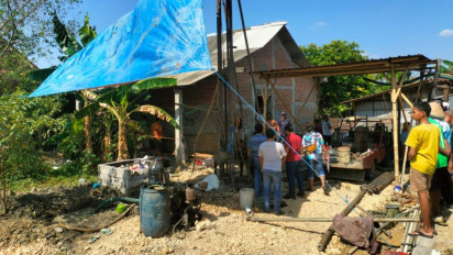 Pekerja Pembuat Sumur Bor di Grobogan Tewas Usai Rambut Panjangnya Terlilit Mesin