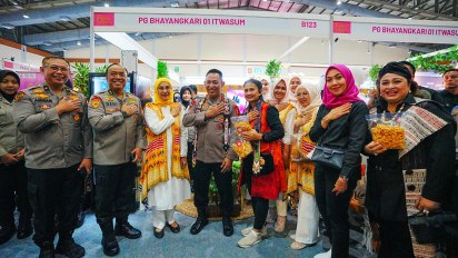 Hadiri Bazar Bhayangkari, Kapolri: Upaya Dorong UMKM Terus Bertumbuh