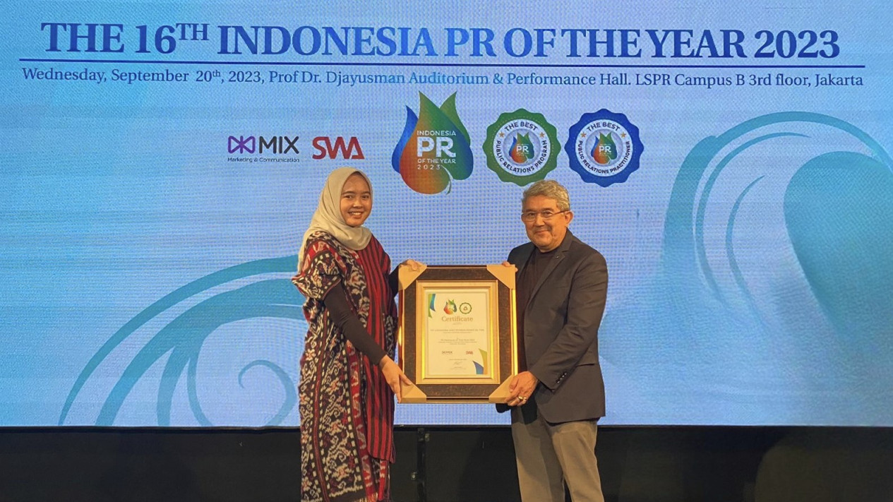 Indonesia PR Program of the Year 2023 Digelar, Operasi Semut hingga Nabung Sampah Plastik Jadi Sorotan
            - galeri foto