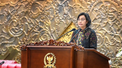 Menkeu Sri Mulyani Optimistis Inflasi 2024 Terkendali di Kisaran 2,8 Persen