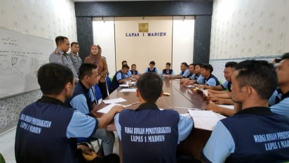 Cegah Pungli, Lapas Kelas 1 Madiun Terapkan Uang Digital