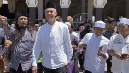 Silaturahmi ke Ponpes Roudhotul Muta'allimin Surabaya, Ganjar Disebut Figur Merakyat dan Ulet