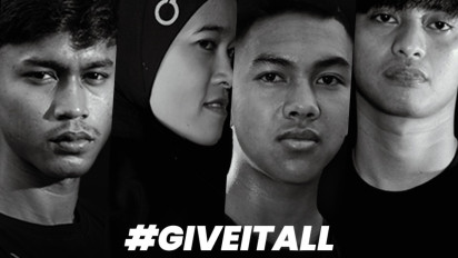 GiveItAll by Ortuseight: Empat Atlet, Satu Semangat Totalitas