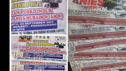 Kupon Jalan Santai Anies di Makassar Ludes, Panitia Kewalahan