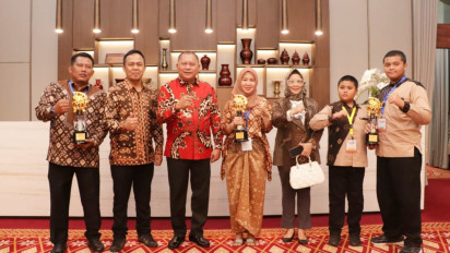 Kabupaten Muba Raih Tiga Kategori Juara Terbaik I di Anugerah Inovator Sumsel 2023