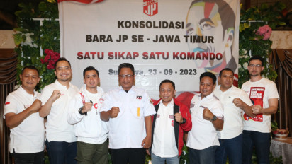 Dukung Prabowo atau Ganjar, Relawan Bara JP Jawa Timur : Kami Nderek Pak Jokowi