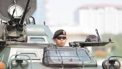 HUT TNI ke-78 Ratusan Alutsista TNI Dipamerkan di Monas