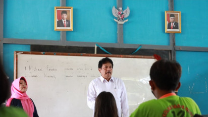 Di Batas Negara Indonesia-Malaysia, Kepala BPIP Monitoring BTU Pendidikan Pancasila