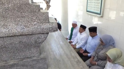 Anies Baswedan dan Cak Imin Ziarah ke Makam Pangeran Diponegoro, Usul Makam Pangeran Diponegoro Tetap di Makassar