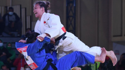 Maryam Maharani Belum Berhasil Raih Medali Perunggu Judo di Asian Games 2022