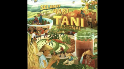 Kemarin 24 September Hari Tani Nasional, Jokowi:Terima Kasih Petani Indonesia