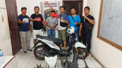 Baru Bebas 2 Bulan, Sat Reskrim Polres Sibolga Kembali Tangkap Residivis Pelaku Curanmor