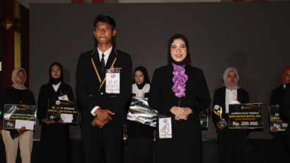 Gelaran News Anchor Festival, Siswa Siswi di Bangkalan Beradu Skill Membacakan Berita di depan Kamera