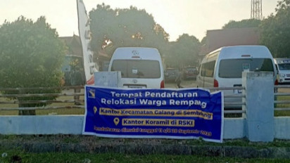 BP Batam Sebut Warga Rempang yang Bersedia Pindah Sementara Pilih Tinggal di Ruko Ketimbang di Rusun