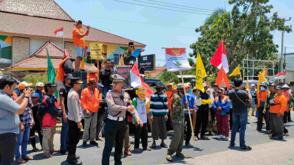 Tuntut Pemerintah Lakukan Reforma Agraria, Ratusan Petani Gelar Demo