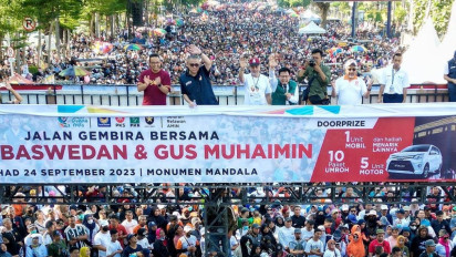 Ini Sosok di Balik Sukses Pengumpulan Lautan Manusia Sambut Anies-Muhaimin di Makassar