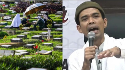 Bagaimana Hukum Islam Membaca Surat Yasin hingga Tabur Bunga Ketika Ziarah Kubur? Ustaz Abdul Somad Ingatkan Hal Penting Ini