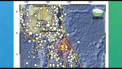 Gempa Bumi 6,3 Magnitudo Guncang Pulau Karatung Sulawesi Utara