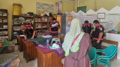 Dugaan Korupsi Dana BOS, Jaksa Geledah Sekolah MIS Alwashliyah Desa Karang Gading