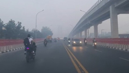Kabut Asap di Palembang Semakin Pekat, Jembatan Ampera Tidak Terlihat dalam Jarak 100 Meter