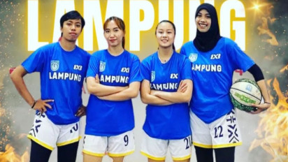Sejarah Terukir! Tim Basket Putri 3X3 Lampung Pertama Kali Lolos PON 2024 Aceh - Sumut