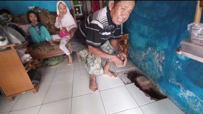 Geger! Lantai Rumah Warga di Tasikmalaya Tiba-tiba Panas Menyengat, Ternyata Ini Penyebabnya...