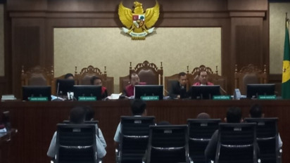 Konfrontir Saksi Mahkota di Persidangan Korupsi Johnny G Plate Cs