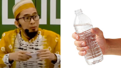 Memangnya Boleh Minta Air Doa ke Ustaz, Kiai, atau Pak Haji dengan Berbagai Macam Harapan? Ternyata Hal itu kata Ustaz Adi Hidayat...