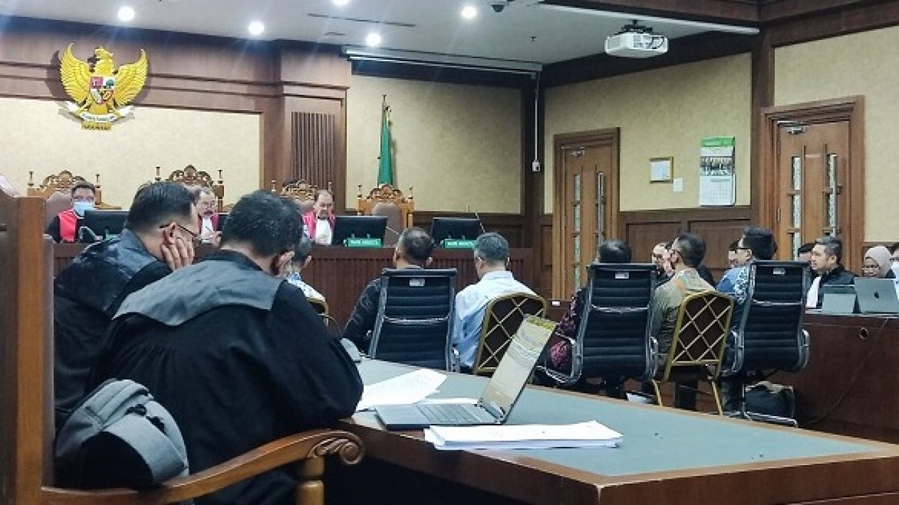 Sidang Korupsi BTS Johnny G Plate Cs, Jaksa Kejagung Hadirkan Saksi Mahkota
            - galeri foto