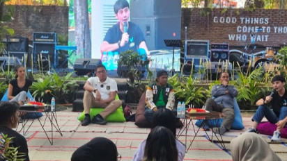 Jadi Wadah Kreativitas Anak Muda, Omah Guyub Ajak Wagub Jatim Emil Dardak dan Komunitas Berkolaborasi