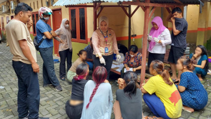 BNNK Binjai Temukan 17 Warga Positif Konsumsi Narkoba di Rumah Kos-kosan