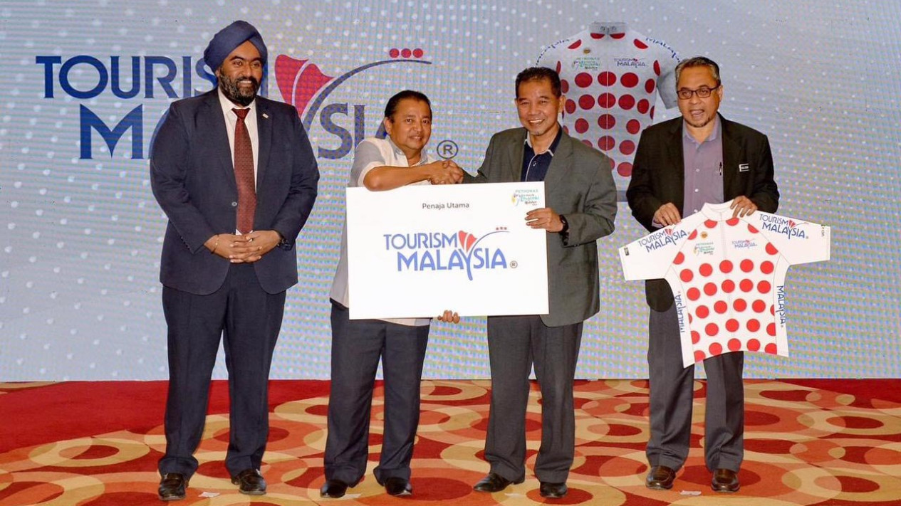 Tourism Malaysia Jadi Sponsor Jersey Raja Bukit pada PETRONAS Le Tour de Langkawi 2023
            - galeri foto