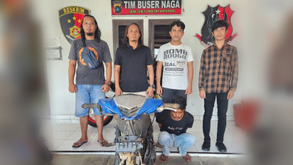 Pria Spesialis Curanmor Ditangkap Polisi di Pangkalpinang Setelah Mencuri 2 Sepeda Motor