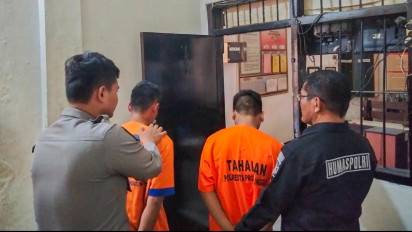Spesialis Pencuri Motor di Musala, Dua Pelaku Diringkus Satreskrim Polres Probolinggo Kota
