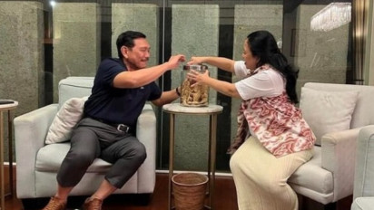 Luhut Bocorkan Isi Pertemuan dengan Puan Maharani: Soal Peta Politik Saat Ini