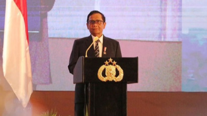 Menko Polhukam Mahfud Md Wanti-wanti Polri Jaga Netralitas dalam Pemilu